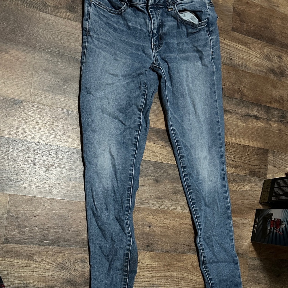 American Eagle Outfitters Blue Skinny Jeans